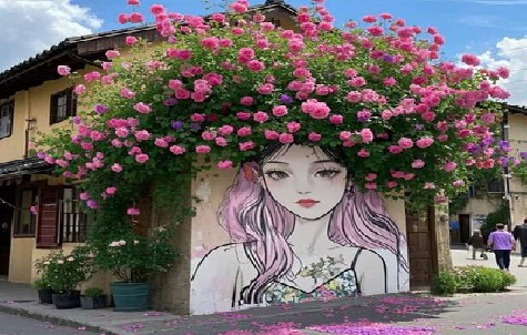  休宁怎么设计网红打卡墙绘