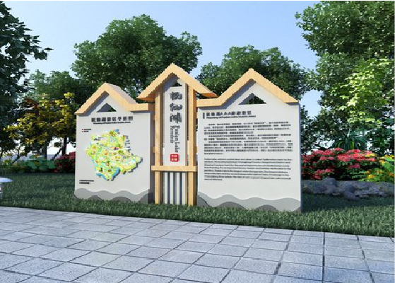  休宁景区标识标牌设计要求。