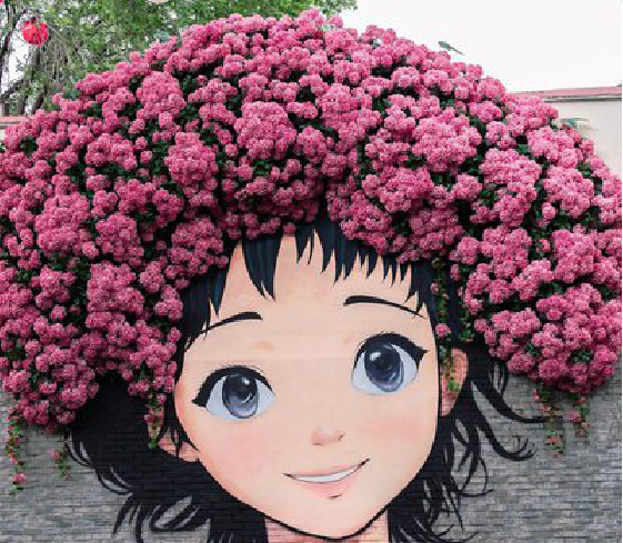  休宁墙体彩绘-网红墙打卡