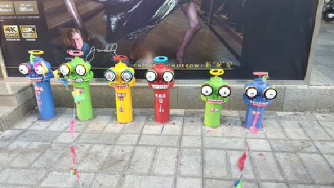  休宁商业区彩绘