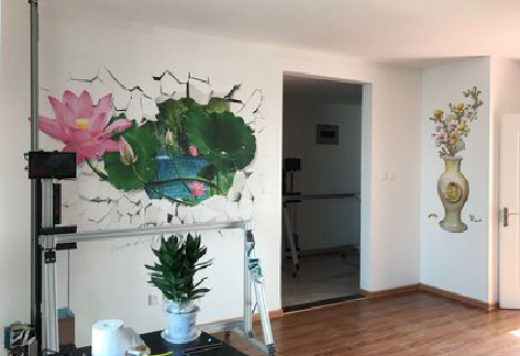  休宁墙体彩绘相比墙纸的优势。