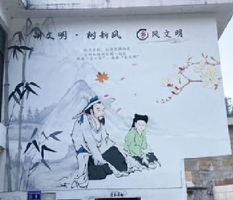  休宁分享几个墙绘保养知识。