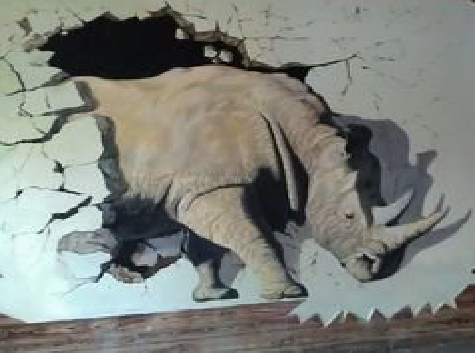  休宁在墙绘中，如何绘制3D效果？